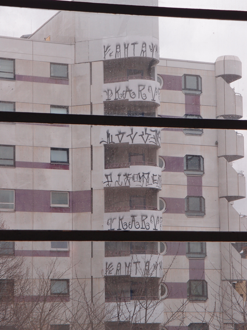 fotos de pixação em Berlim 2018/19